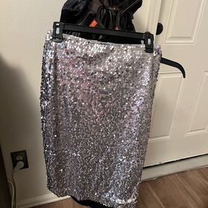 Sequence grey skirt